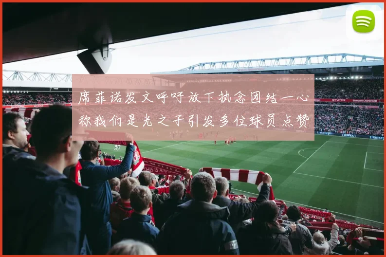 席菲诺发文呼吁放下执念团结一心称我们是光之子引发多位球员点赞